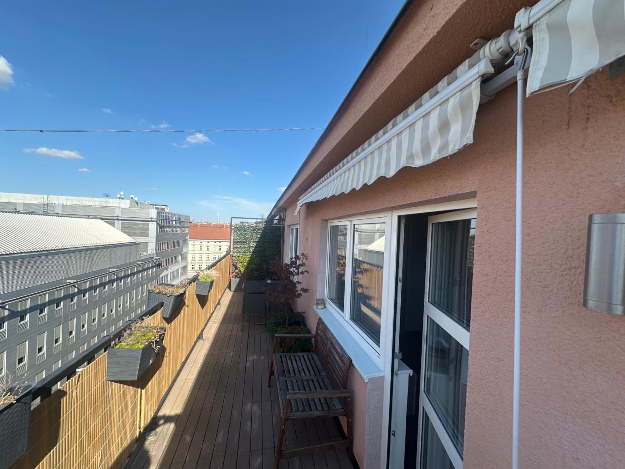 Andel Apartment With Terrace Прага Экстерьер фото